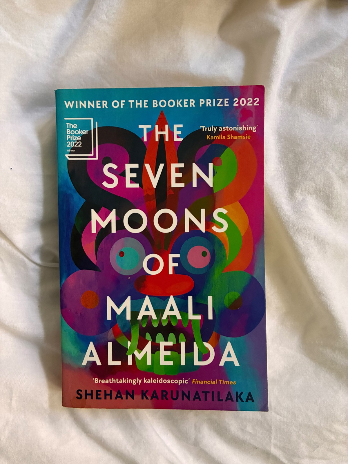 The Seven Moons of Maali Almeida cover